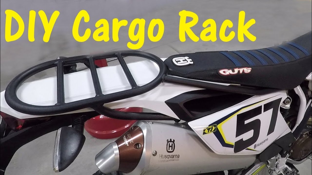 DIY Cargo Rack For A Motorcycle