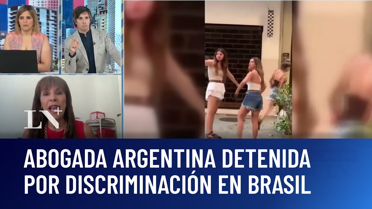 Abogada argentina detenida en Brasil; iniciaron una investigación por actos discriminatorios