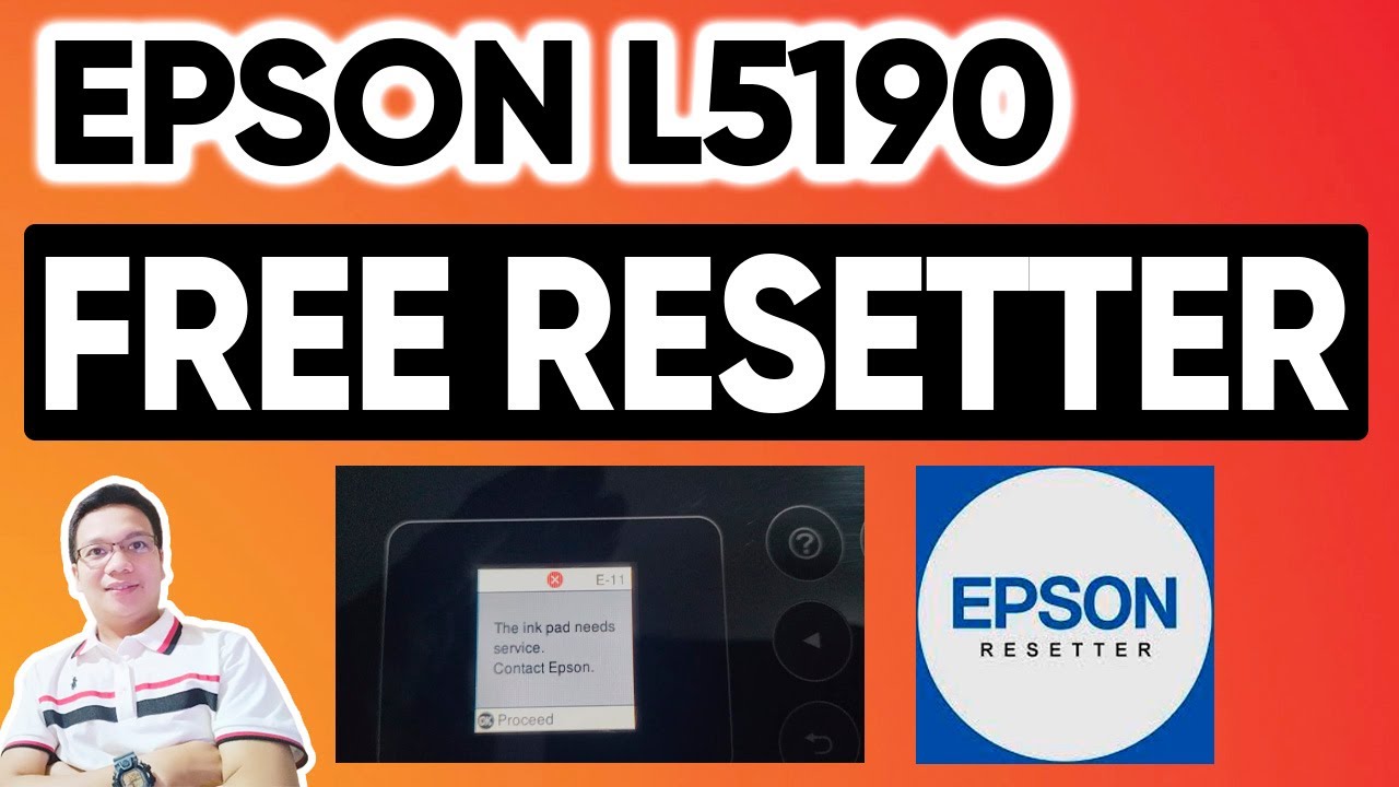 Epson L5190 Free resetter || Service required