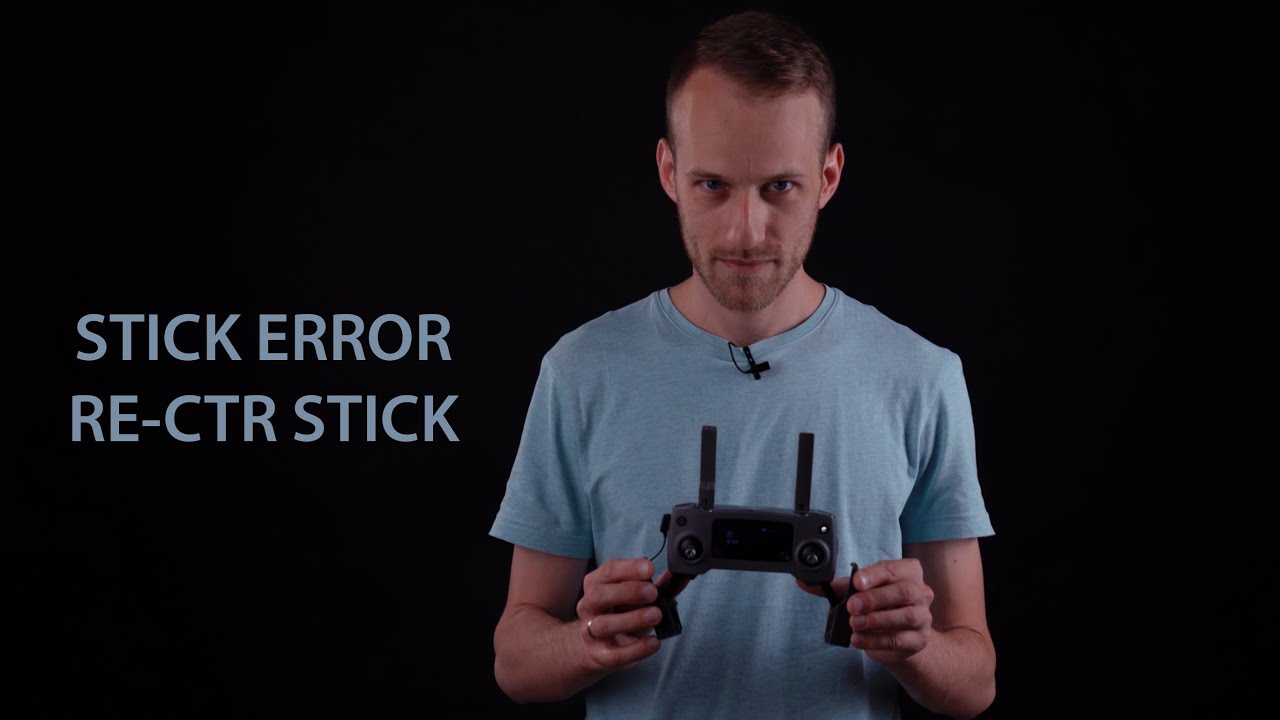 Ошибка пульта DJI Mavic Pro 2 \Stick Error\RE-CTR STICK