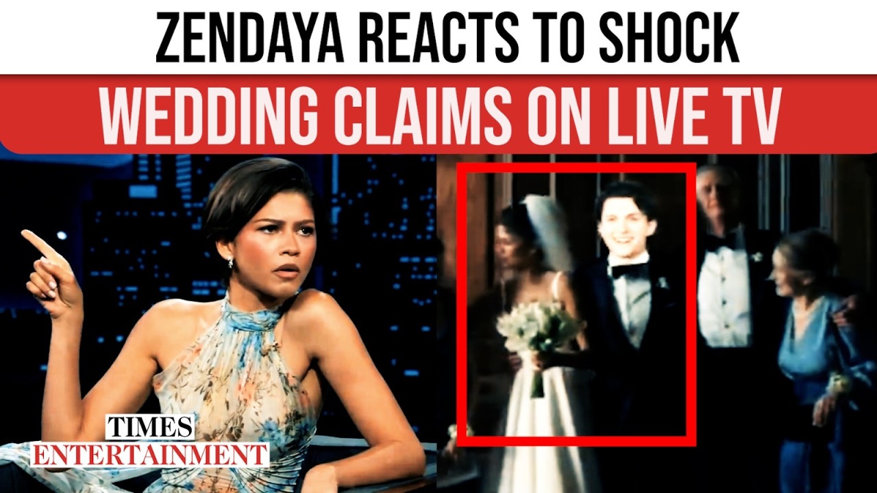 Tom Holland & Zendaya Wedding SECRET ESPOSED; Actress Finally Reacts On Jimmy Kimmel Live