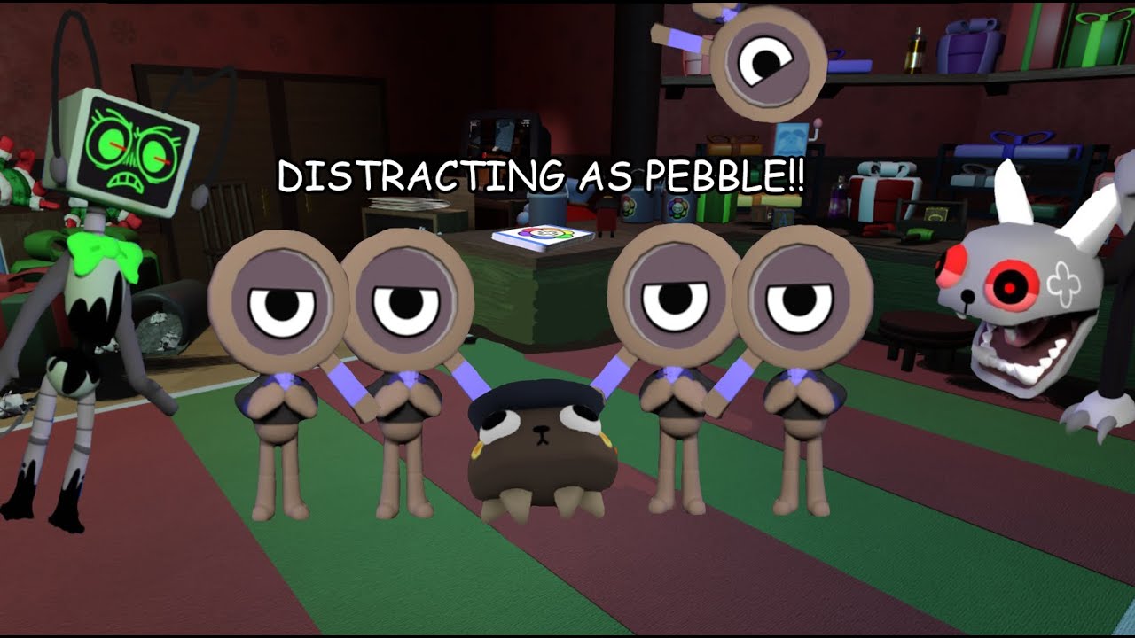 DISTRACTING AS PEBBLE IN THE NEW CHRISTMAS UPDATE!! | Full Gameplay