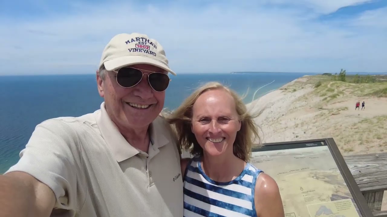 Sleeping Bear Dunes National Lakeshore, near Traverse City (June 25, 2022)