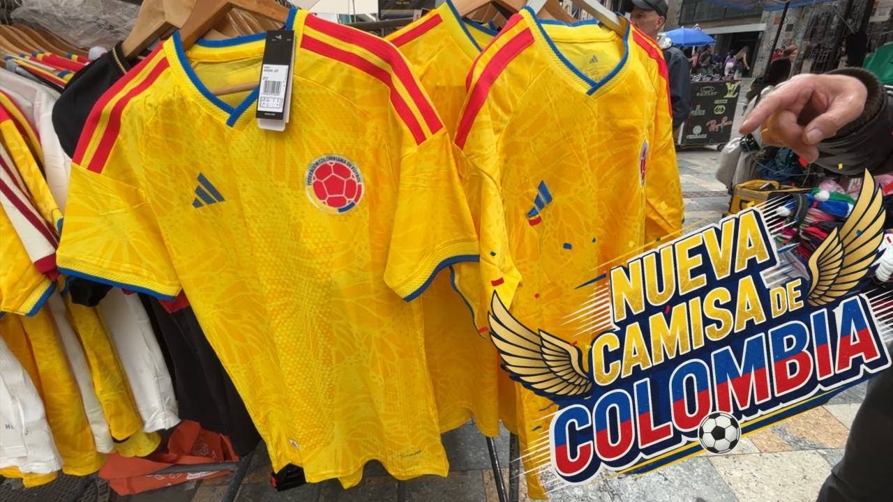 NUEVA camiseta de la SELECCI&Oacute;N COLOMBIA
