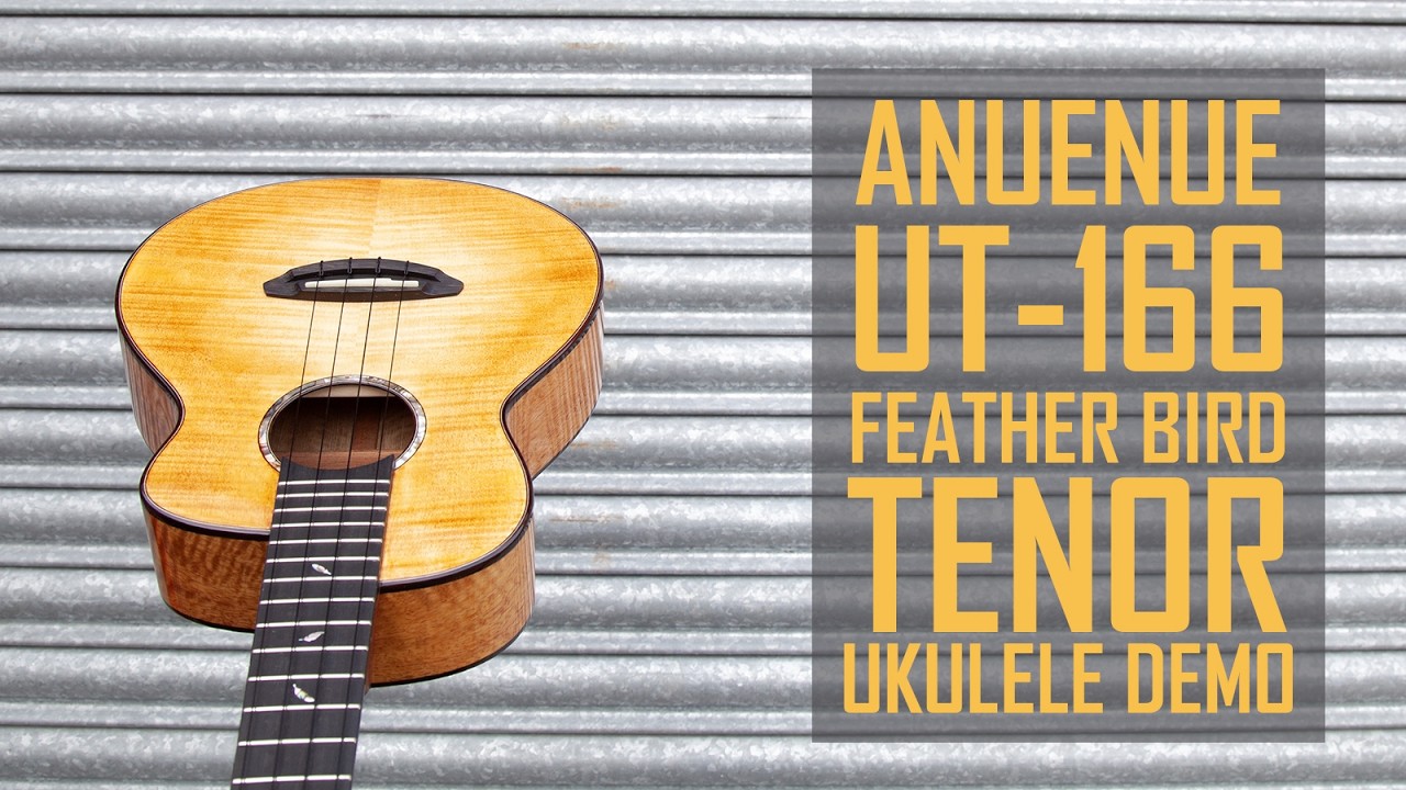 aNueNue UT-166 Feather Bird Tenor Ukulele Demo