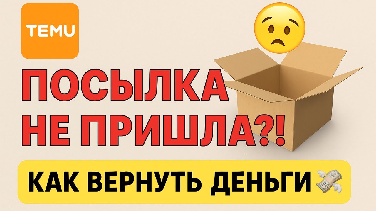 Доставка TEMU: Посылка НЕ ПРИШЛА? Сроки, Отслеживание, КАК ВЕРНУТЬ ДЕНЬГИ? (ПОЛНЫЙ ГАЙД!)