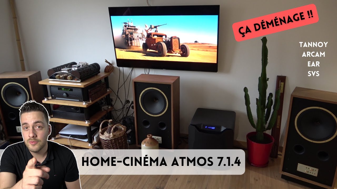 SPECTACULAIRE Salon Home-cinéma Atmos / TANNOY CHEVIOT & ARCAM