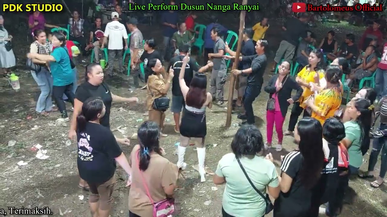 Ganjur Dara Lenggon - Vocal Arminah Feat Erik Key - PDK STUDIO - Live Perform Dusun Nanga Ranyai