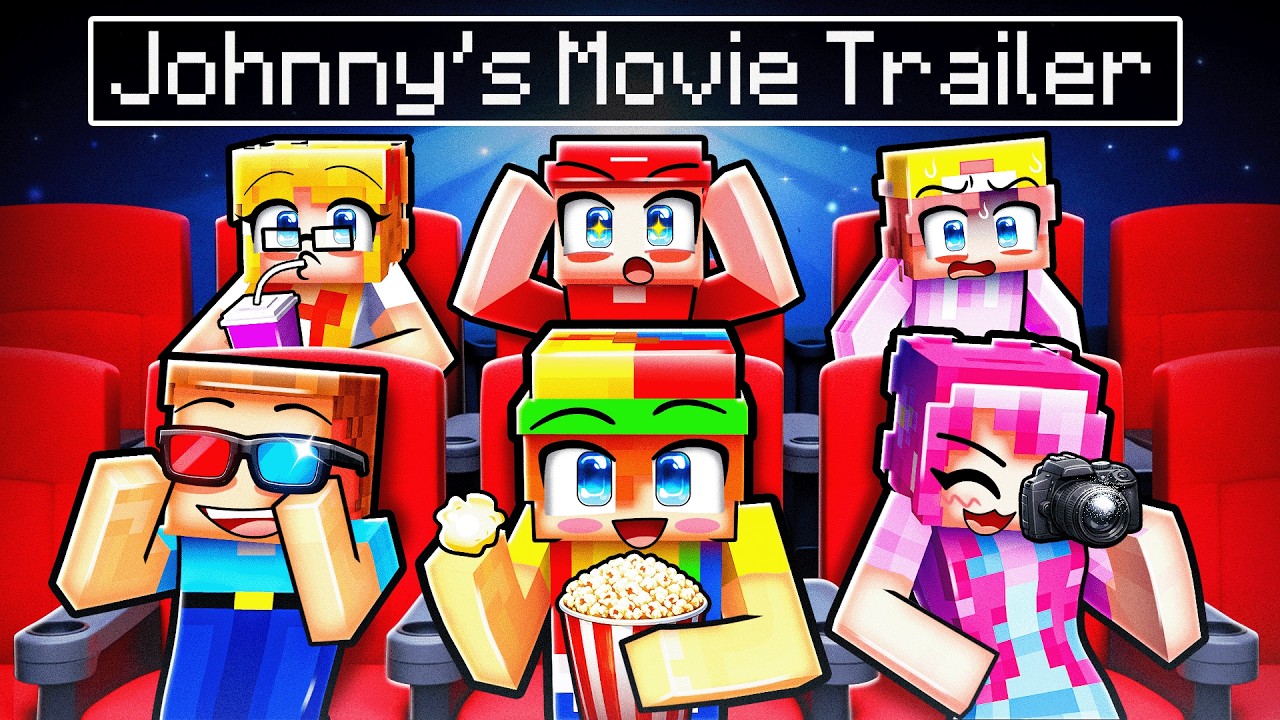We Made Our OWN MOVIE TRAILER in Minecraft!