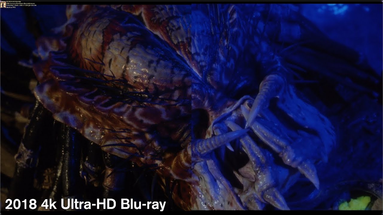 Predator 2 - 4k/Blu-ray Comparison
