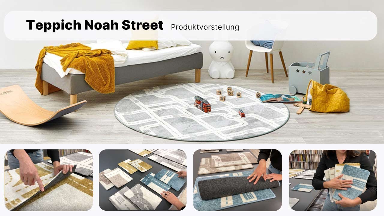 Produkvorstellung - Teppich Noah Street