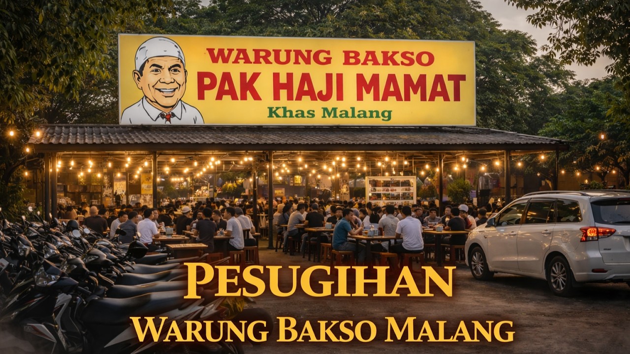 KISAH NYATA PESUGIHAN WARUNG BAKSO PAK HAJI MAMAT DI MALANG