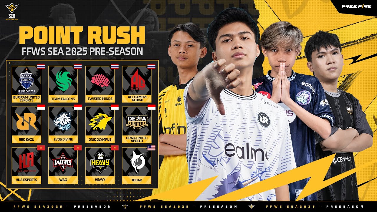 [ID] FFWS SEA PRE-SEASON 2025 Spring - Point Rush