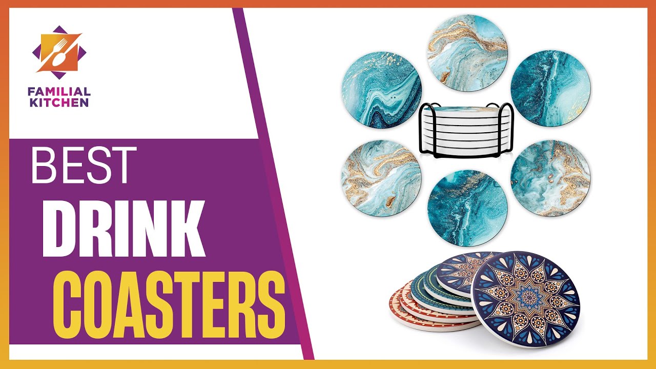Elevate Your Sips: The Best Drink Coasters for Your Home