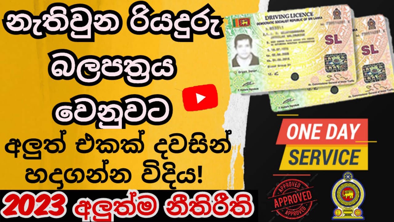 How to Renew Driving License 2023 | නැතිඋන රියදුරු බලපත්&zwj;රය වෙනුවට අලුත් එකක් දවසින් හදාගමු!