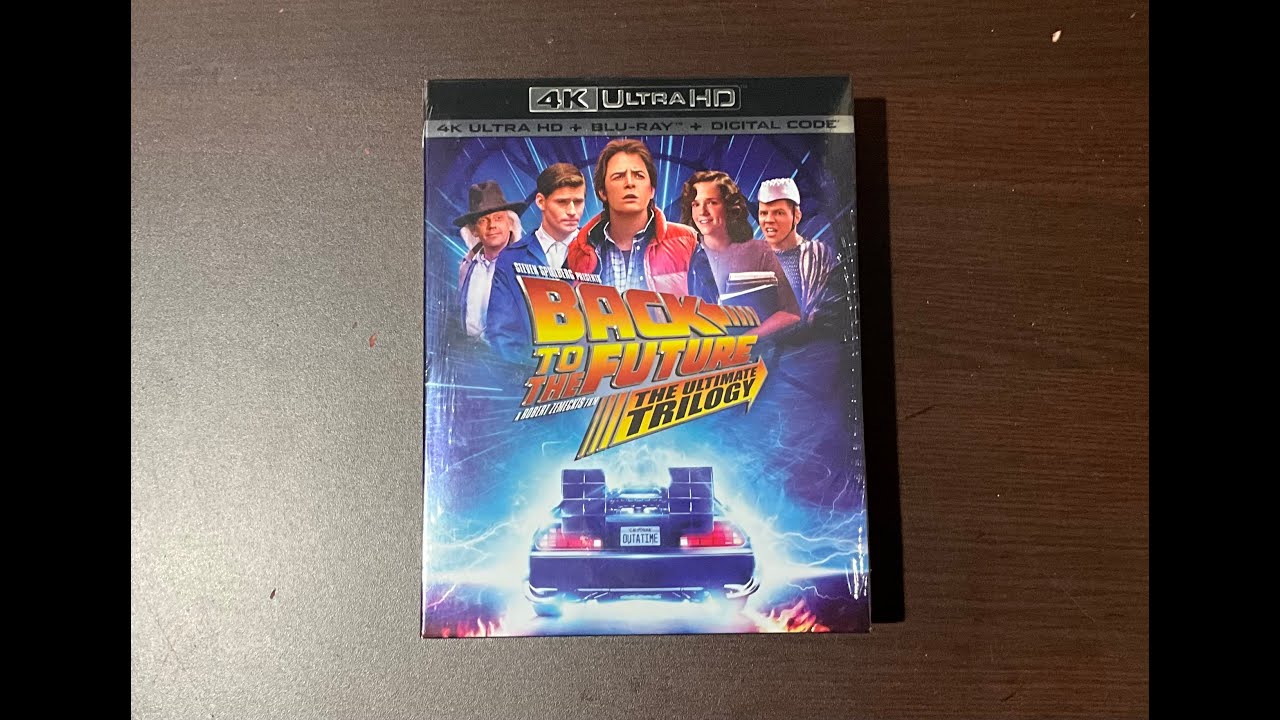Back to the Future Ultimate Trilogy 4K Ultra HD Unboxing