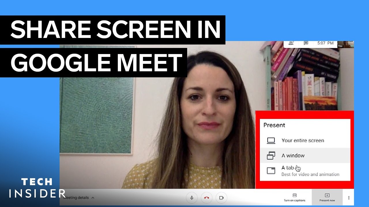 How To Share Your Screen On Google Meet
