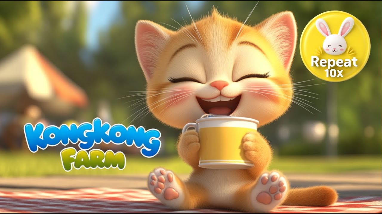 Drink, Drink, Drink Some Water! 💧 | Healthy Habits Song for Kids – Repeat 10x