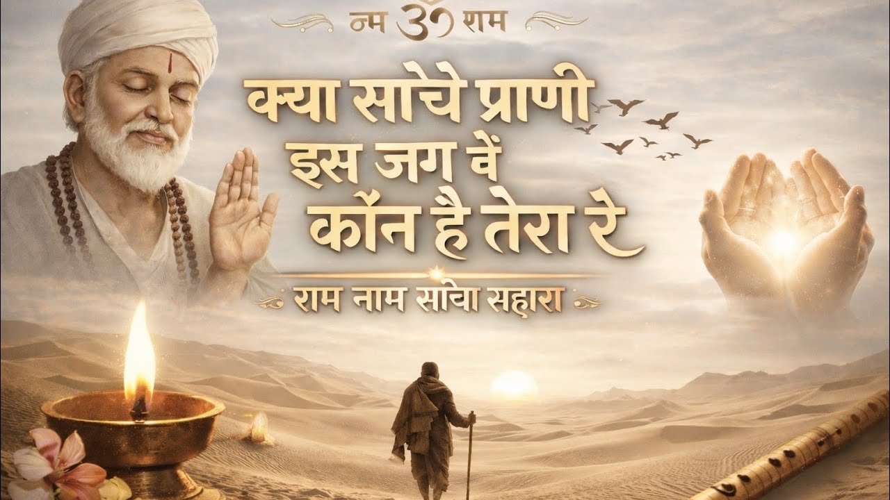 क्या सोचे प्राणी इस जग में कौन है तेरा रे | राम नाम सांचा सहारा 🙏 #KabirBhajan #VairagyaBhajan