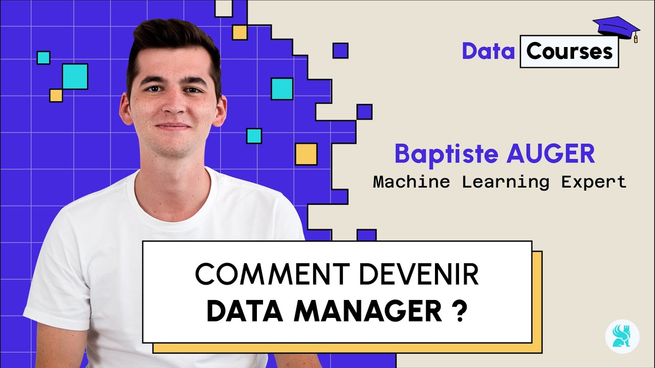 Coup d'œil sur le cursus Data Manager 🎥