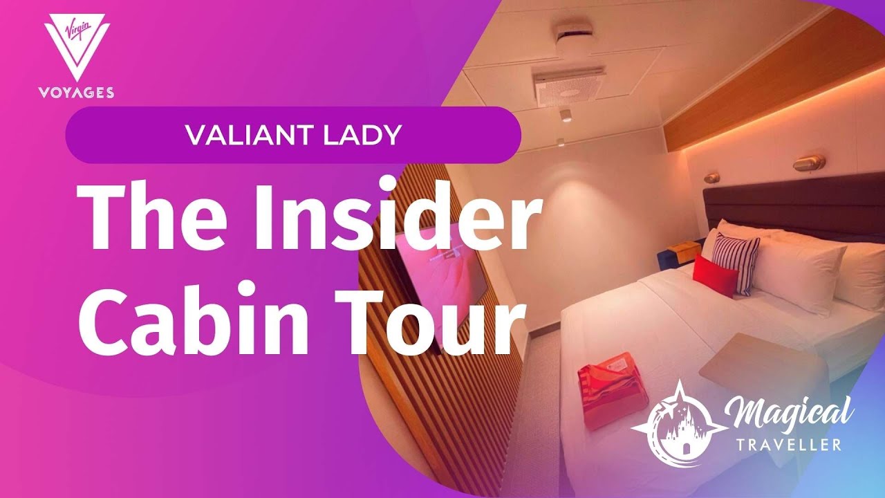 Virgin Voyages - Valiant Lady Insider Cabin Tour | 11342M