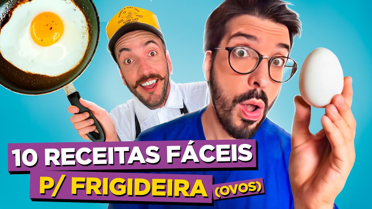 10 Receitas Fáceis de Frigideira (Ovos)