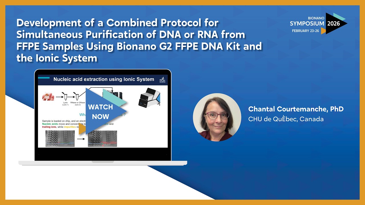 Chantal Courtemanche, PhD  |  Bionano Symposium 2026