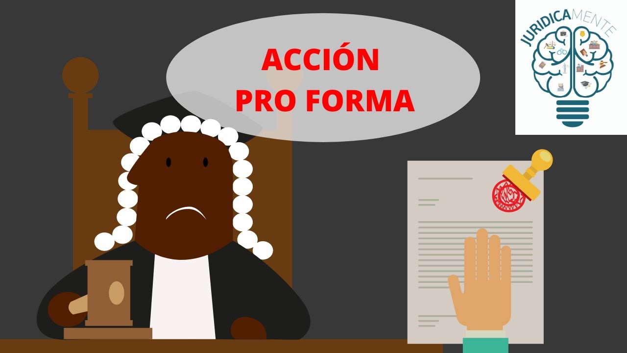 LA ACCIÓN PRO FORMA | OTORGAMIENTO Y FIRMA DE ESCRITURA PÚBLICA