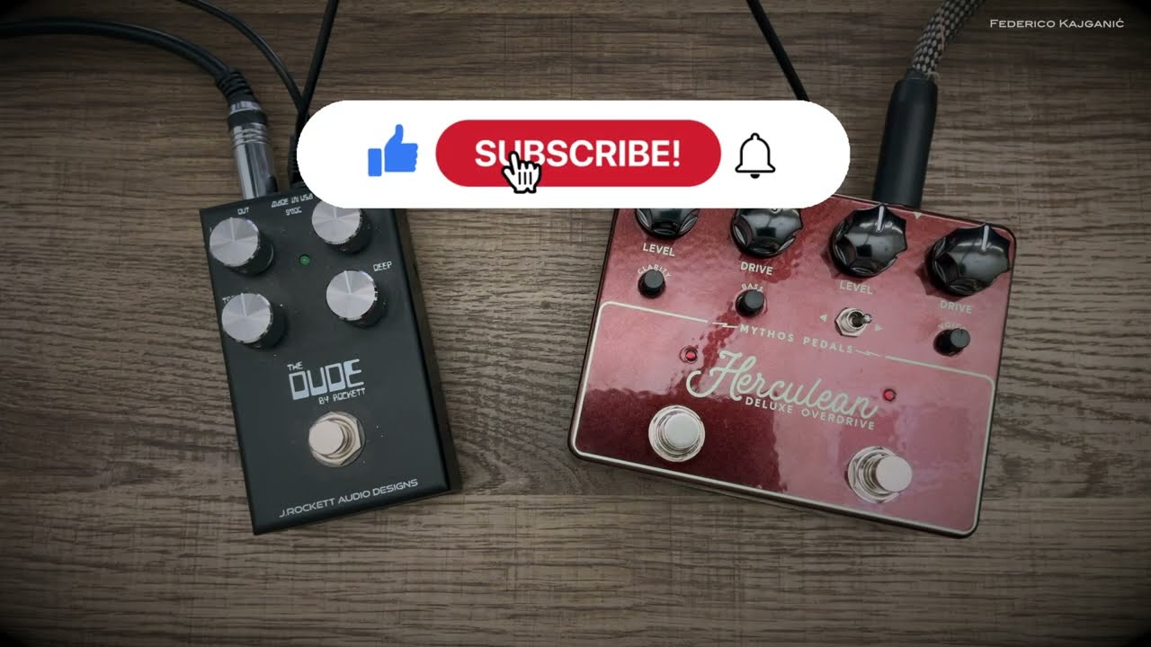 J. Rockett Dude V2 vs. Mythos Herculean Deluxe - No talking Dumble in a box comparison