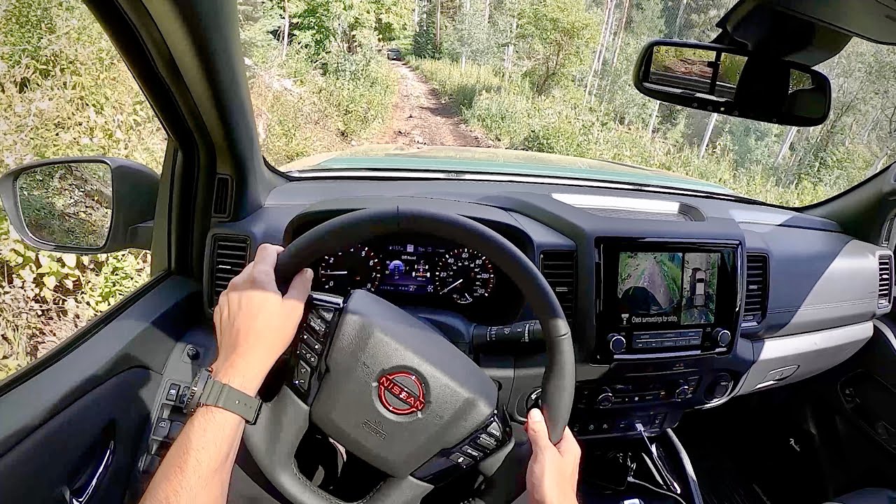 Nissan Frontier Pro-4X 2022 года &mdash; впечатления от вождения по бездорожью от первого лица