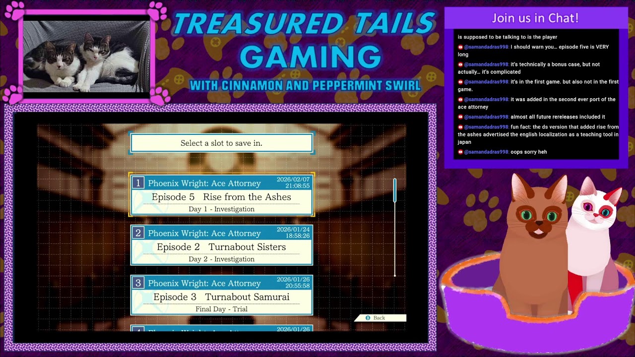 Kitties' Stream: Ace Attorney Trilogy Part 8