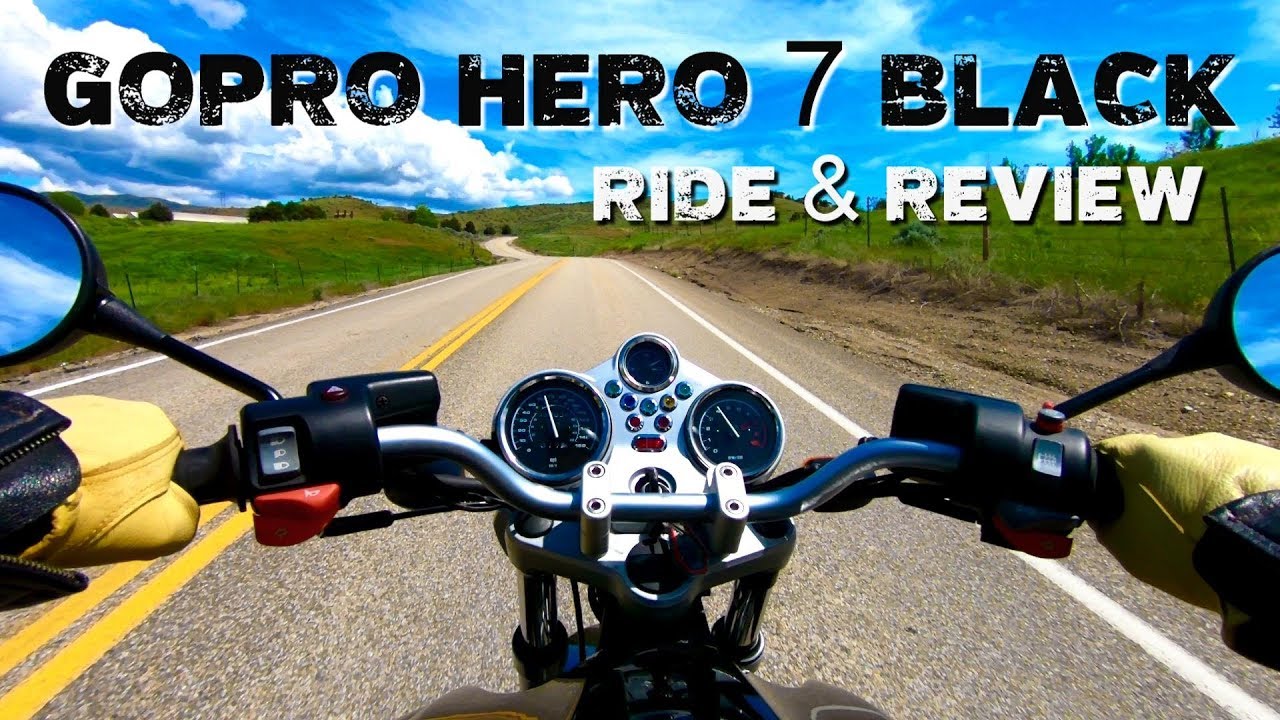 GoPro Hero 7 Black for HyperSmooth Motorcycle Videos | Ride & Review