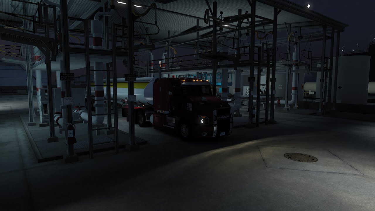 American Truck Simulator TruckersMP Petrol To Houma (Louisiana DLC)