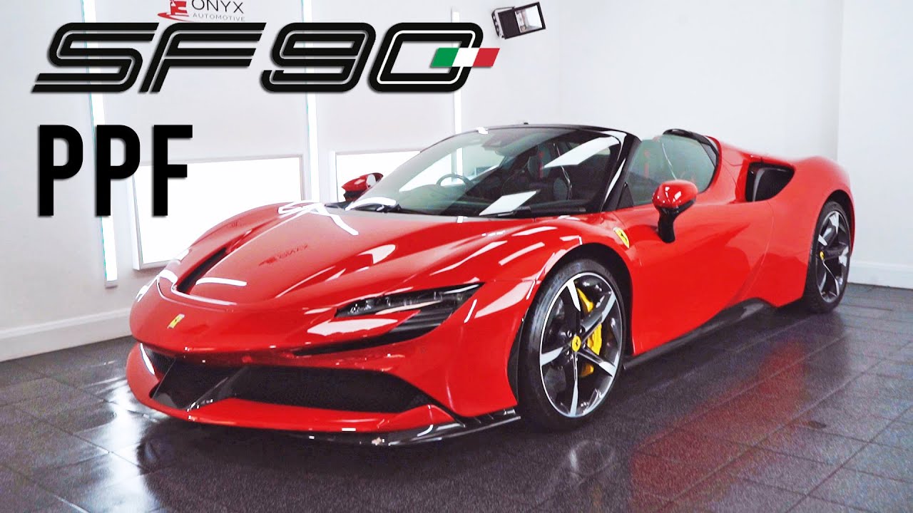 Ferrari SF90 Spider | Full PPF Install (Paint Protection)