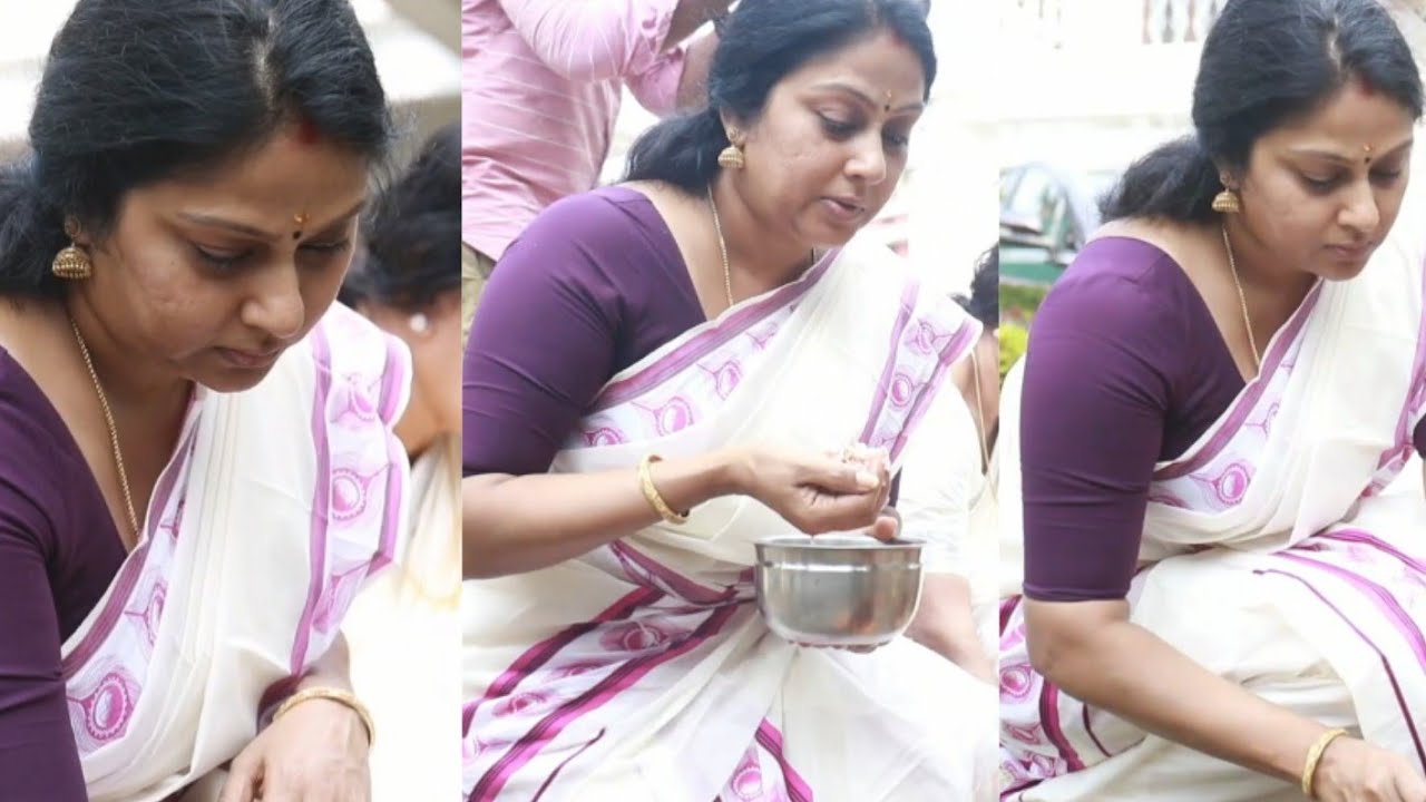 വീട്ടിൽ പൊങ്കാലയിട്ട് നടി ചിപ്പി | Actress Chippy Attukal Pongala at Home | Actress Chippy Latest