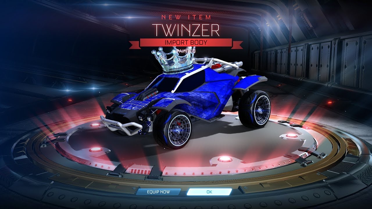 Rocket League UNBOXING TITANIUM WHITE TWINZER