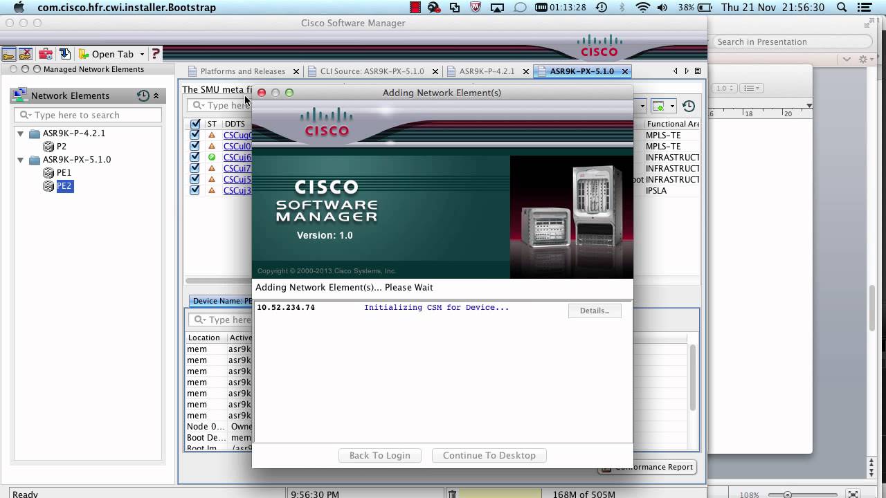 Cisco IOS XR Software Manager