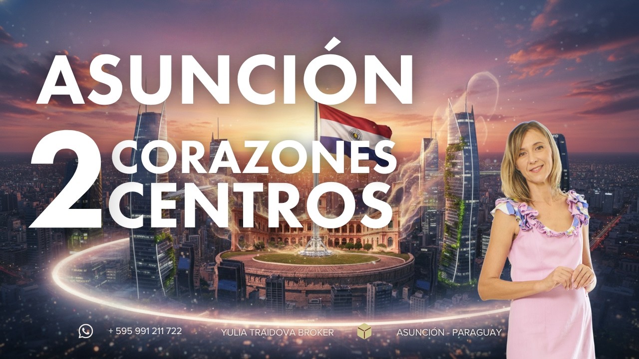 🇵🇾 ¿Por qué ASUNCIÓN tiene 2 Corazones 🏙️ El mapa que todos deben conocer