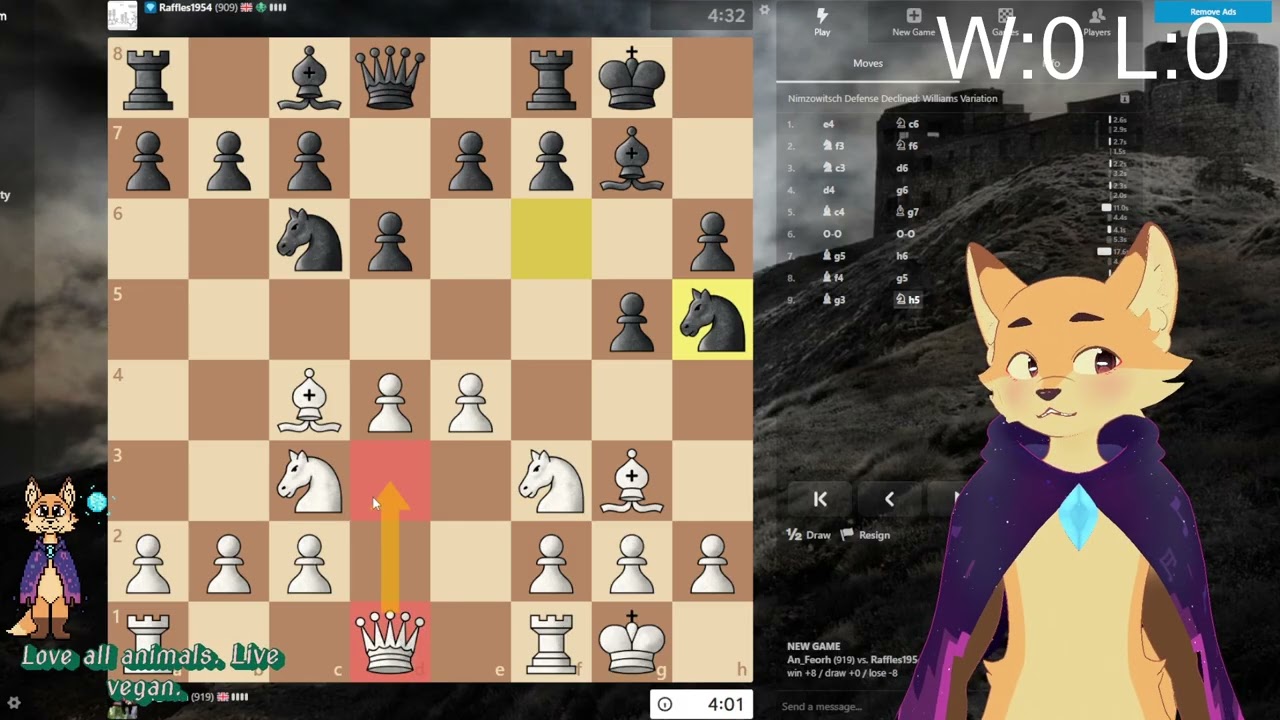 Feorh the Fox Plays Chess! #2 + Rain World
