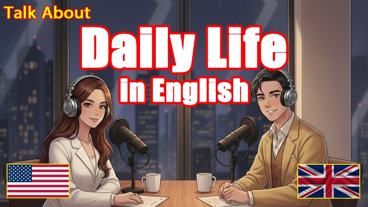 English in Daily Life - Talk About Your Day | Podcast for Beginners