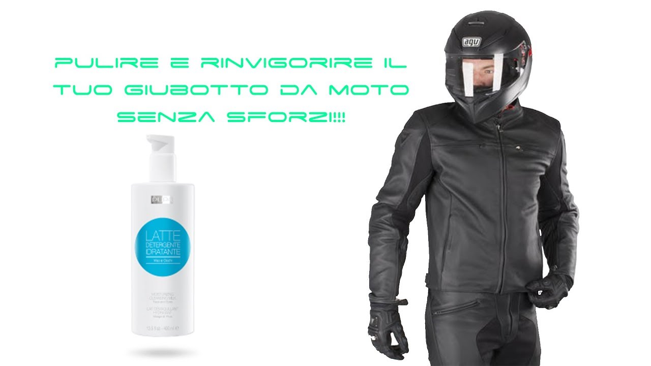 COME PULIRE IL GIUBBOTTO DI PELLE DA MOTO