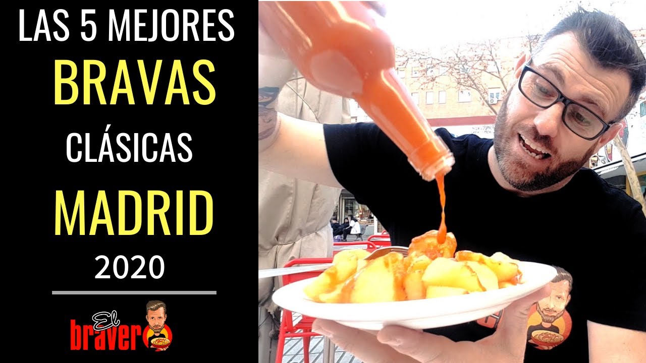 👉 TOP 5 PATATAS BRAVAS CLÁSICAS (Madrid 2020)