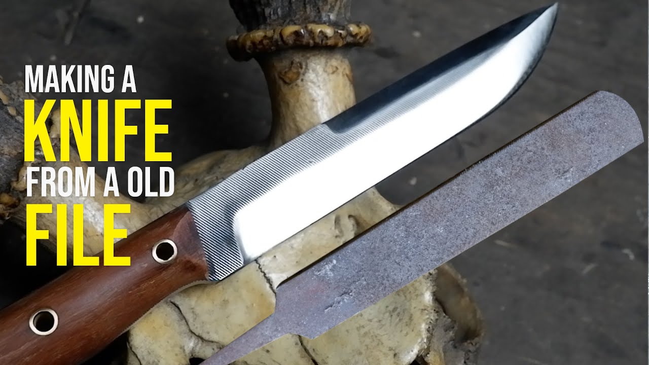 Making Bushcraf Knife From A Old File