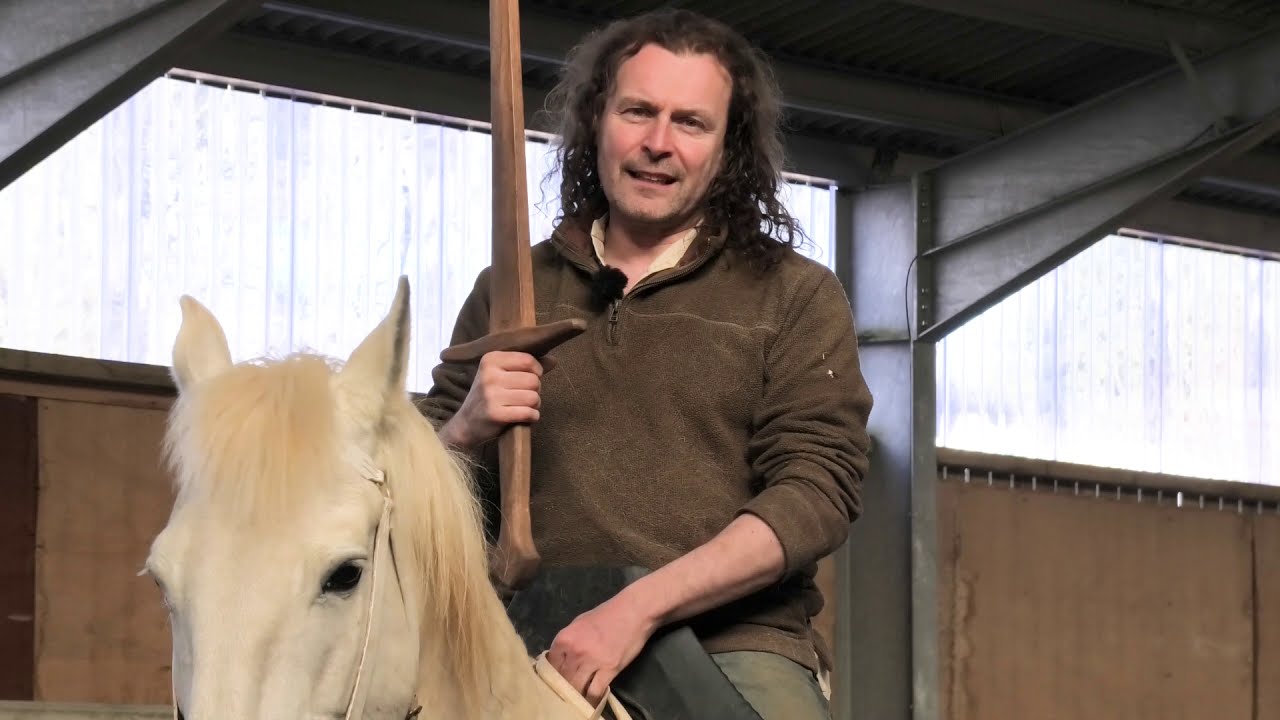 Knight's sword: How did a knight use his sword when on a horse? (I demonstrate from horseback.)