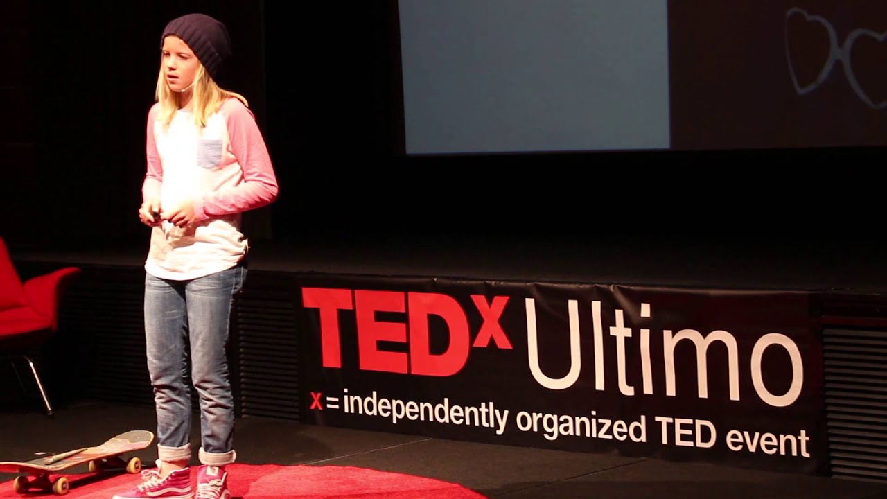 The blurred lines of art and skateboarding | Poppy Starr Olsen | TEDxUltimo