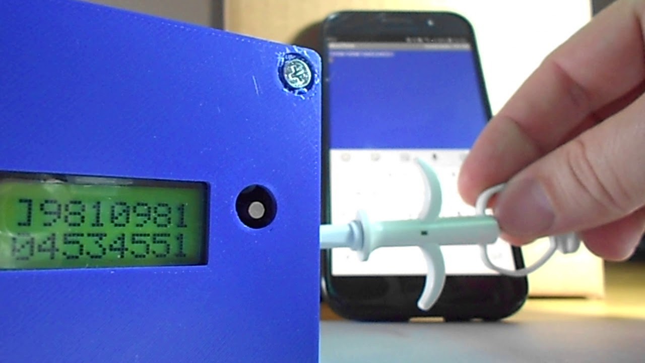 Lector RFID Universal de Microchips Norma FDX-B ISO 11784/85 con Bluetooth y Storage