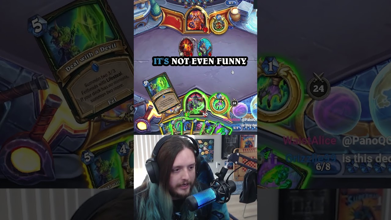 THE POWER OF HATRED in HEARTHSTONE...