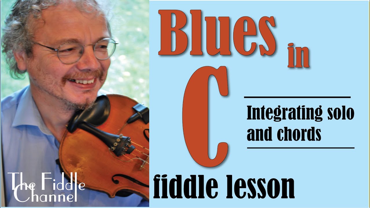 Blues in C fiddle lesson