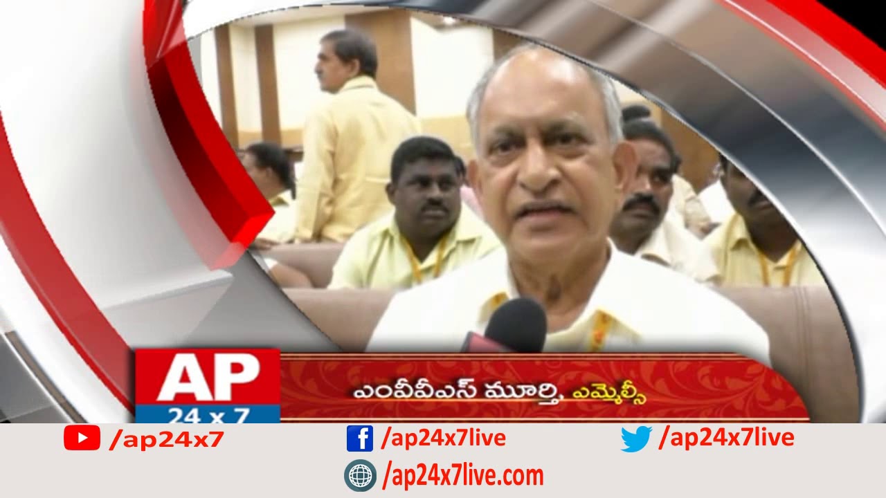 Politicians and Collectors Grand Welcome to #AP24x7 News Channel | AP First Satellite News Channel