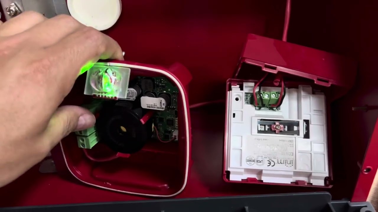 Conexiones de Loop Inim 🔁  Tipo A de un sistema de detección de incendios Direccionable